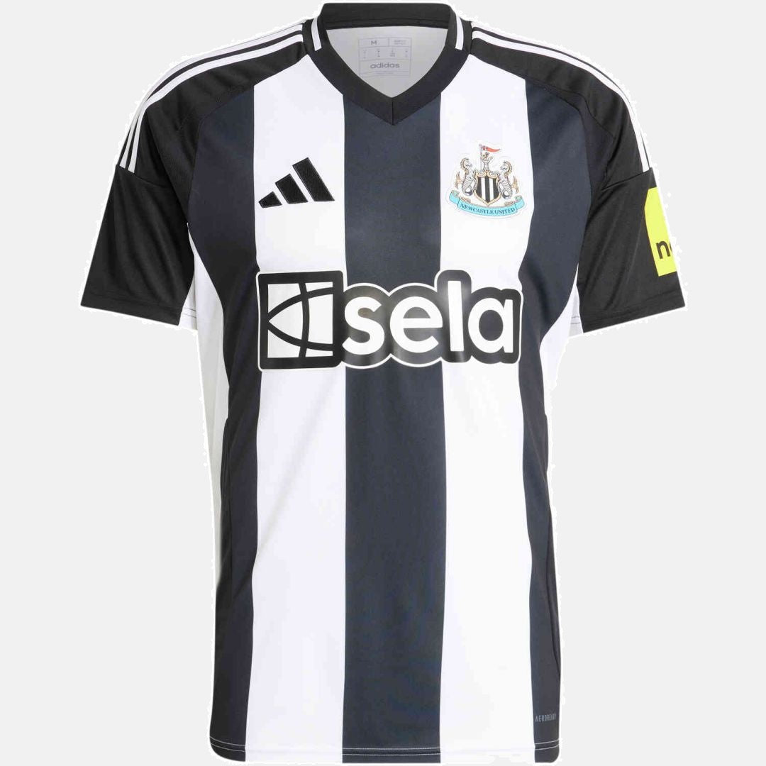 Newcastle United 2024/25 Home Jersey - Black and White