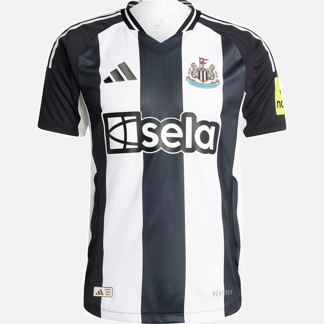 Newcastle United 2024/25 Home Jersey - Player Version - Black and White