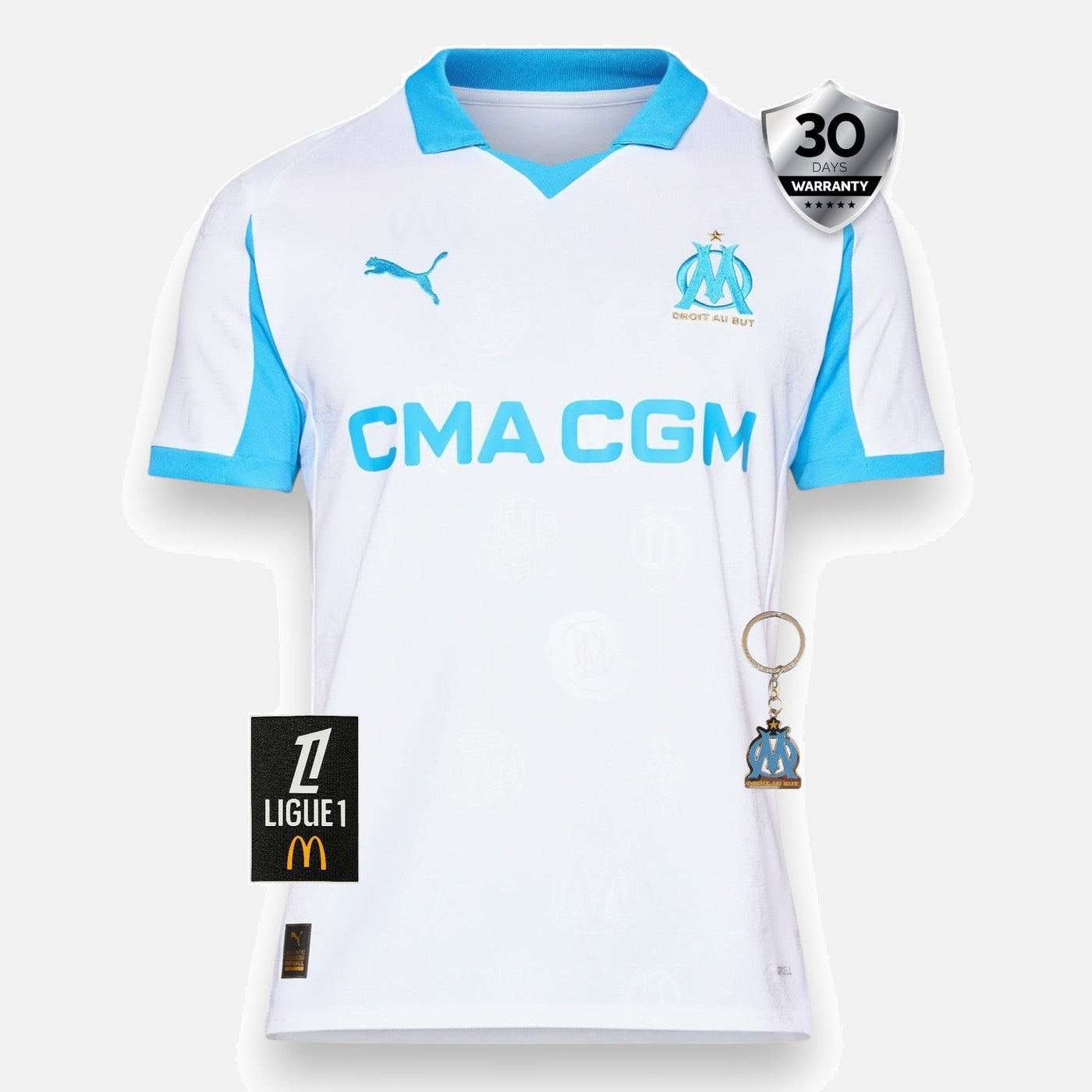 Olympique de Marseille 2025/26 Home Jersey