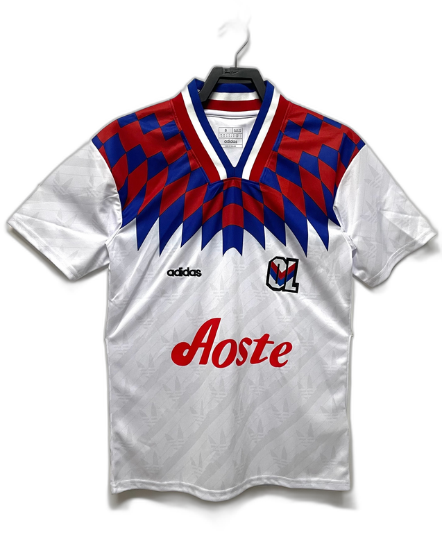 Olympique Lyon 1995/96 Home Jersey - Retro Version