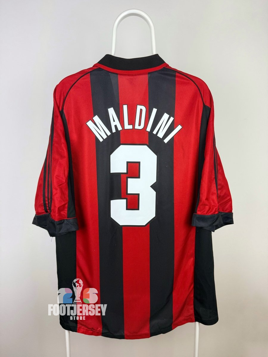 AC Milan 1998/99 Home Jersey - Paolo Maldini