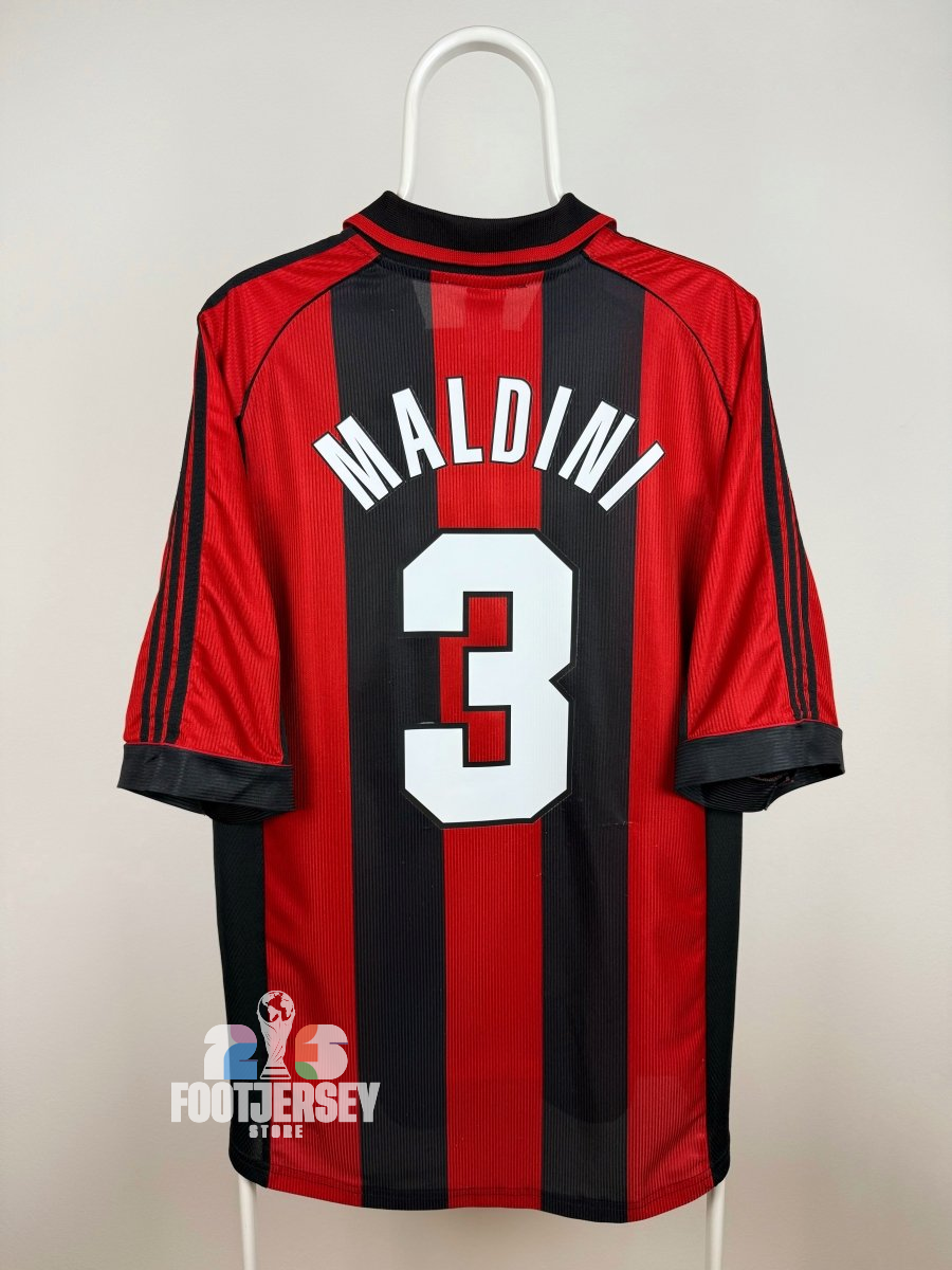 AC Milan 1998/99 Home Jersey - Paolo Maldini