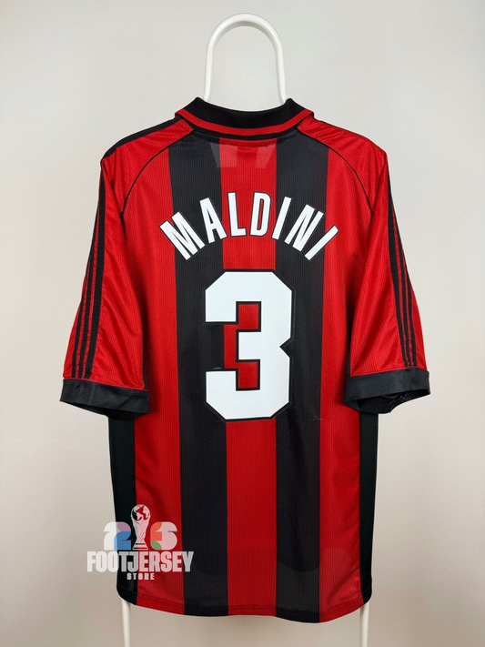 AC Milan 1998/99 Home Jersey - Paolo Maldini