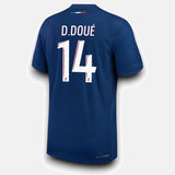 Paris Saint-Germain 2024/25 Home Jersey - D. Doué #14