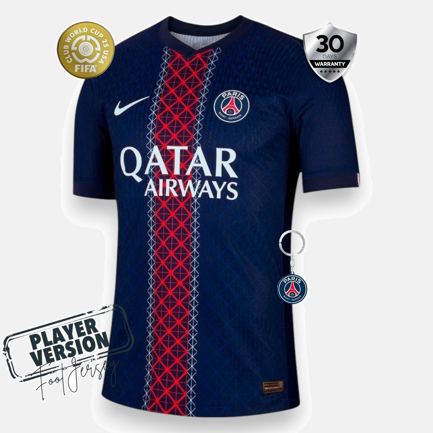 Paris Saint-Germain 2025/26 Home Jersey - Player Version