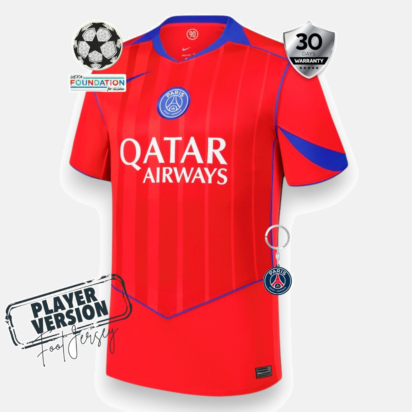 Paris Saint-Germain 2025/26 Third Jersey - Player Version