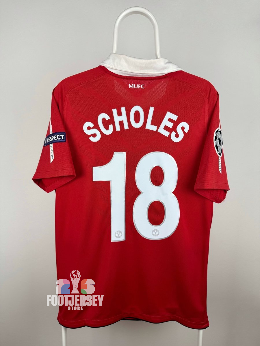 Paul Scholes - Manchester United 2010/11 Home Jersey 󠁧󠁢󠁥󠁮󠁧󠁿