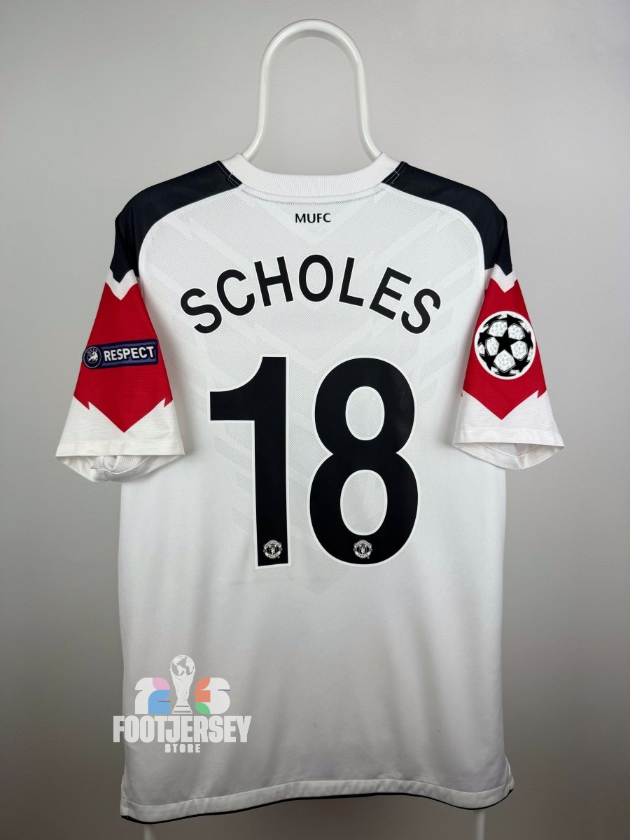 Paul Scholes - Manchester United 2010/11 Away Jersey 󠁧󠁢󠁥󠁮󠁧󠁿