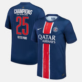 Paris Saint-Germain 2025 European Champions Jersey - Player Version - 1 Star