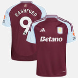 Aston Villa 2024/25 Home Jersey - Rashford #9