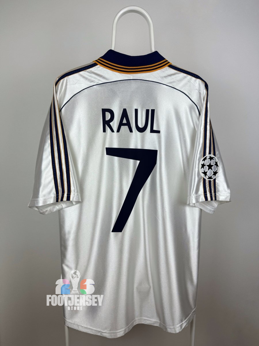 Real Madrid 1998/00 Home Jersey - Raul Gonzalez