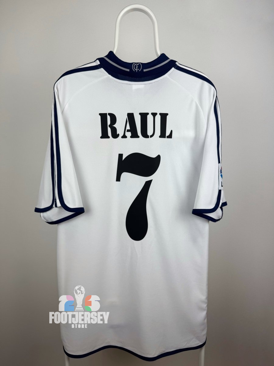 Real Madrid 2000/01 Home Jersey - Raul Gonzalez