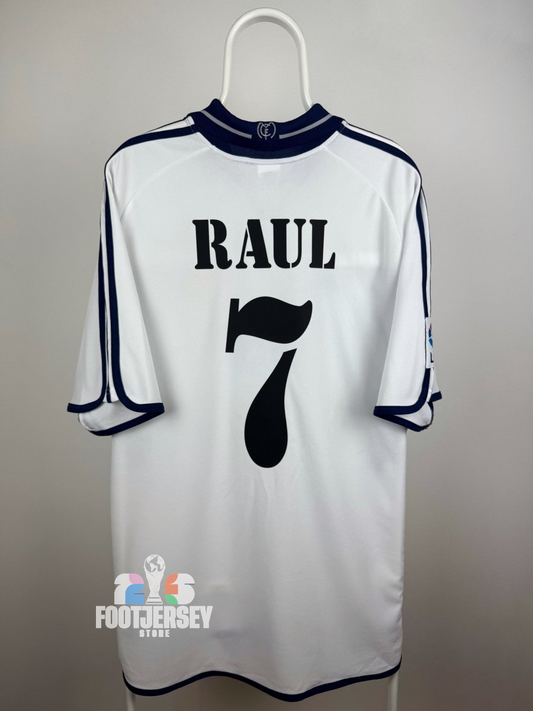Real Madrid 2000/01 Home Jersey - Raul Gonzalez