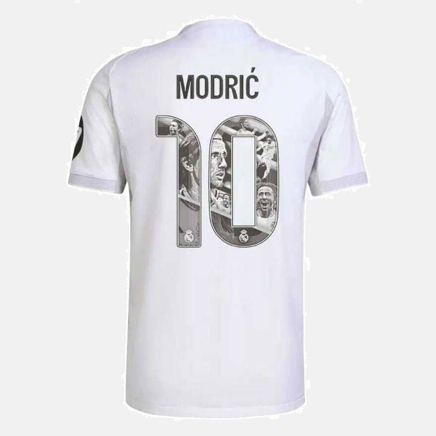 Real Madrid Home l 2025/26 Jersey - #Modric - 10