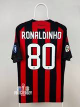 AC Milan 2008/09 Home Jersey - Ronaldinho