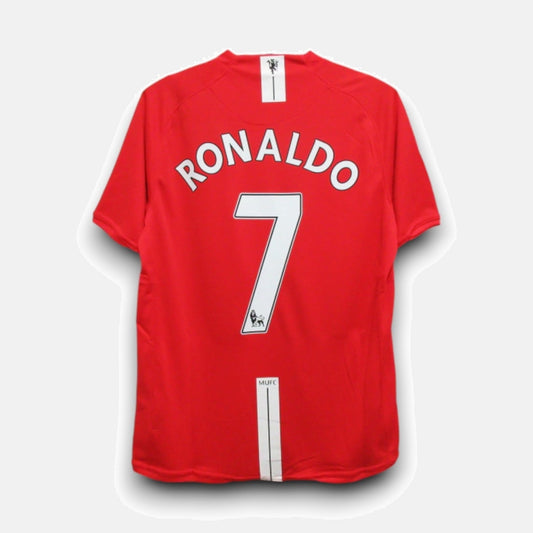 Manchester United 2007/08 Home Retro Jersey - Ronaldo #7