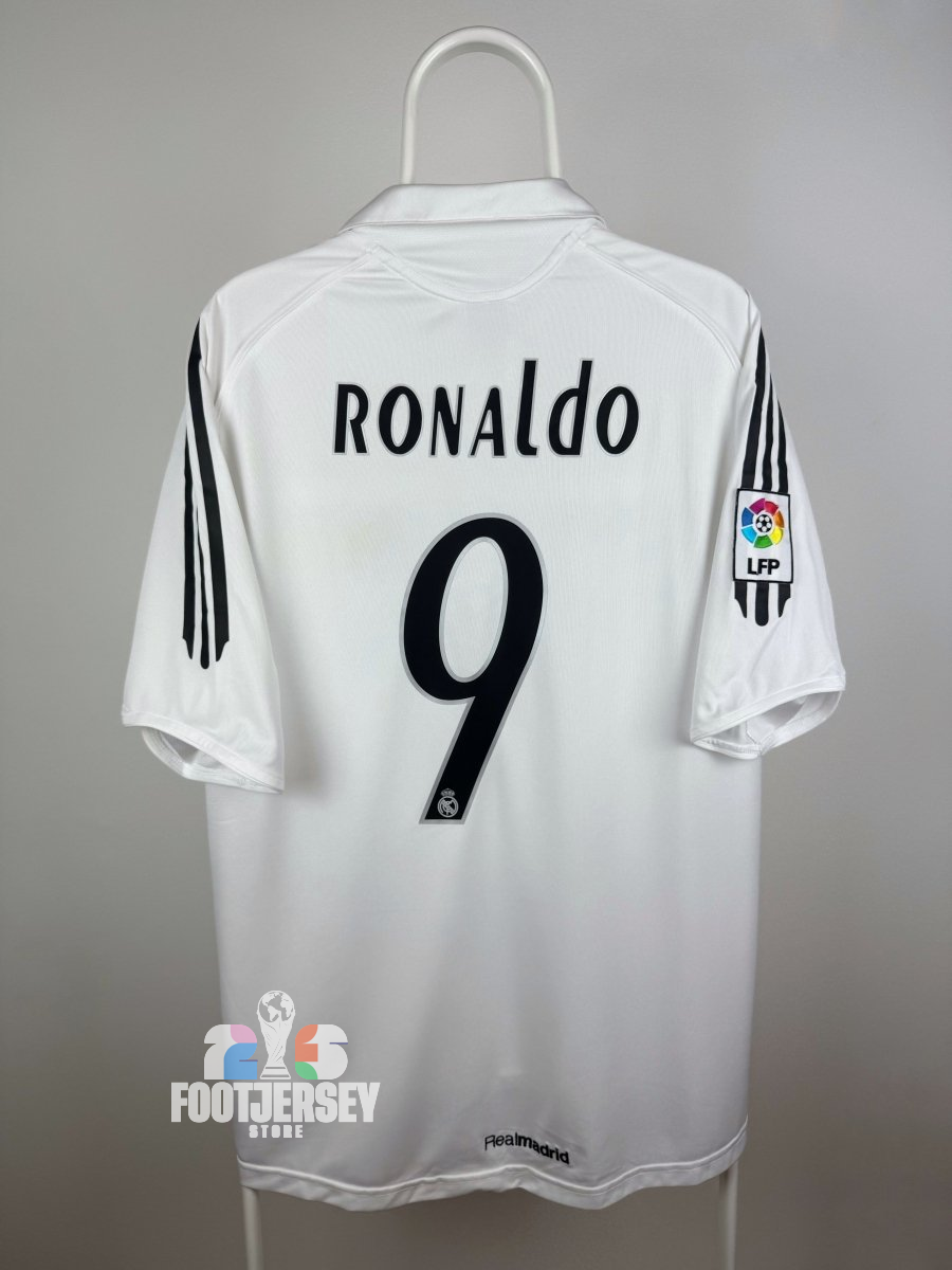 Real Madrid 2005/06 Home Jersey - Ronaldo Nazario
