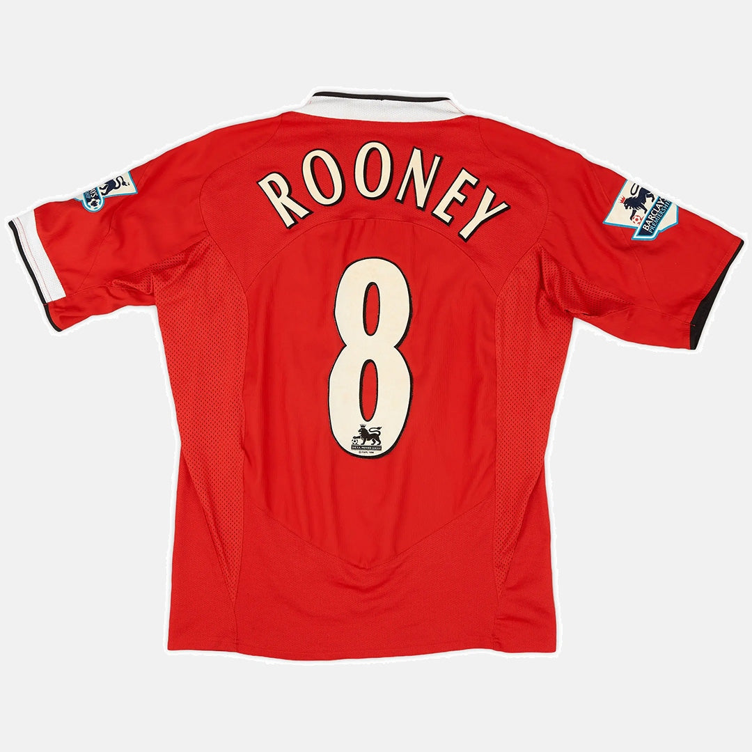 Manchester United 2005/06 Home Retro Jersey - Rooney #8