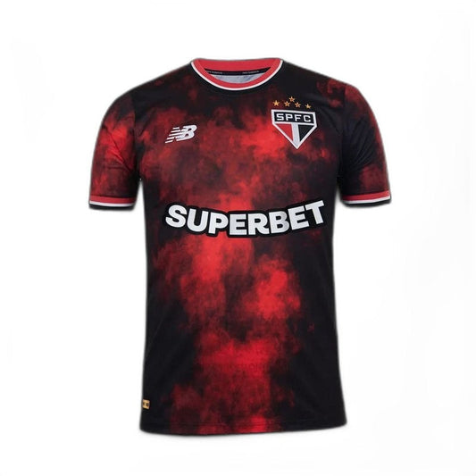 São Paulo 2024/25 Commemorative Black Jersey - Fan Version