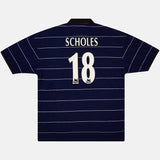 Manchester United 1999/00 Away Retro Jersey - Scholes #18