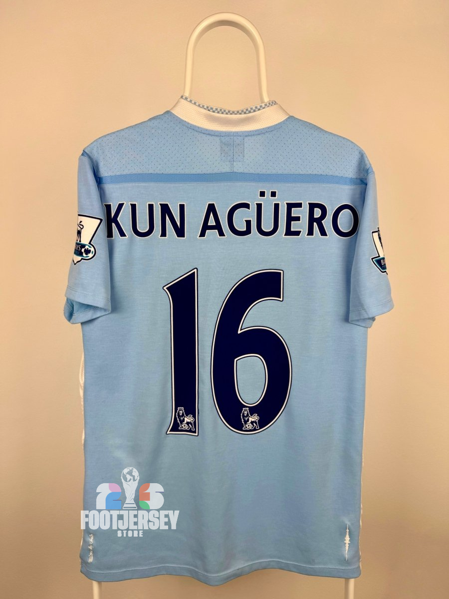 Manchester City 2011/12 Home Jersey - Sergio Aguero