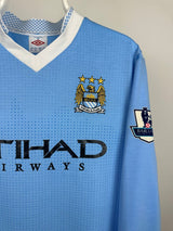 Manchester City 2011/12 Home Jersey - Sergio Aguero