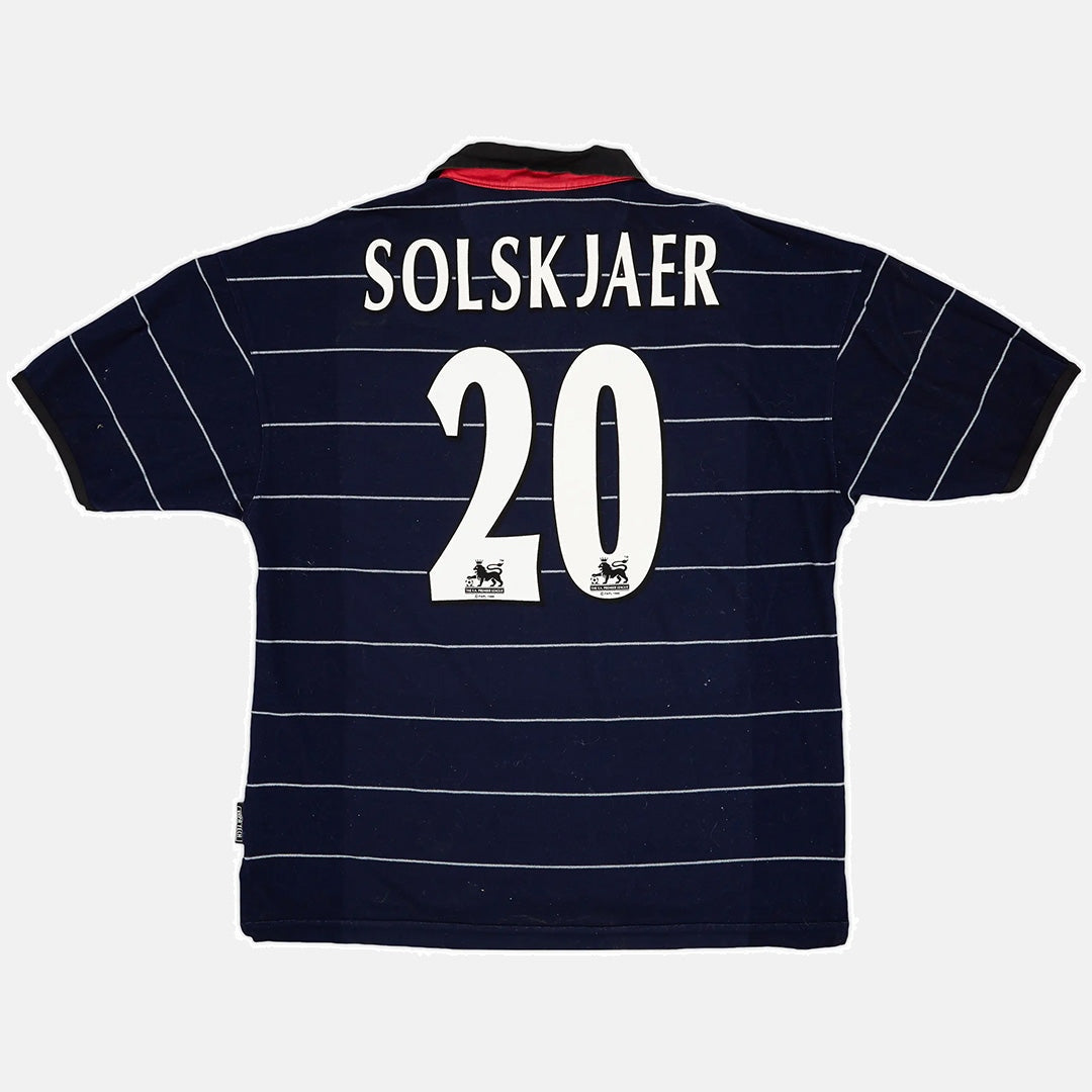 Manchester United 1999/00 Away Retro Jersey - Solksjaer #20