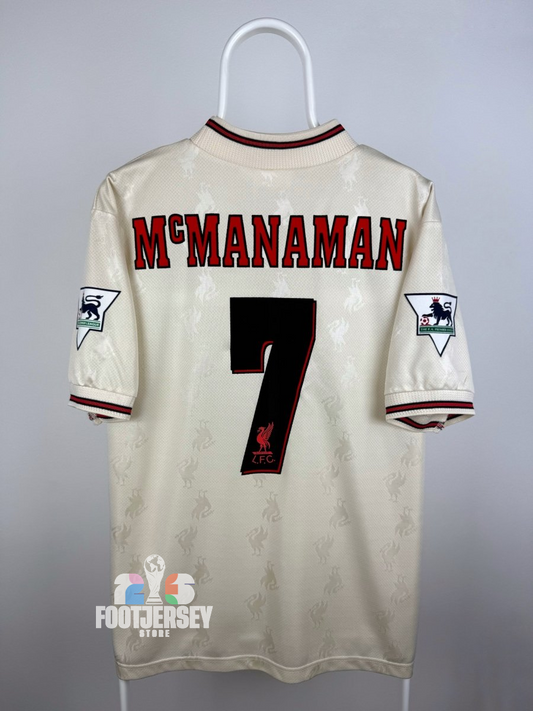 Steve McManaman - Liverpool 1996/97 Away Jersey 󠁧󠁢󠁥󠁮󠁧󠁿