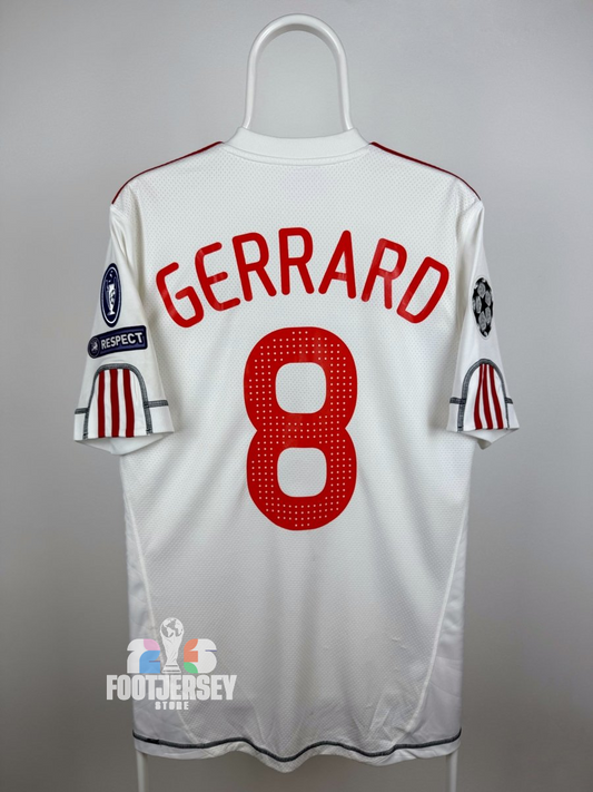 Steven Gerrard - Liverpool 2009/10 Away Jersey 󠁧󠁢󠁥󠁮󠁧󠁿