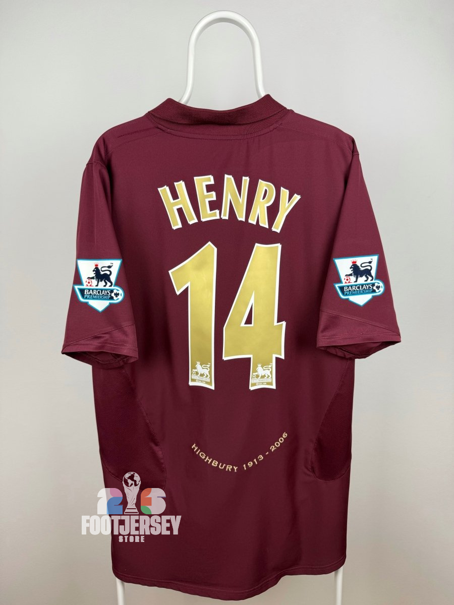 Arsenal 2005/06 Home Jersey - Thiery Henry