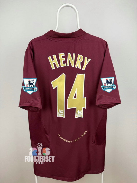 Arsenal 2005/06 Home Jersey - Thiery Henry