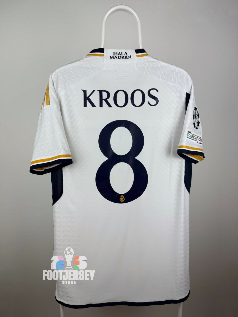 Toni Kroos - Real Madrid 2023/24 Home Jersey - Player Version
