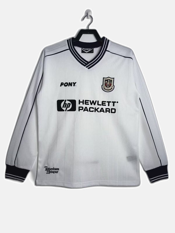 Tottenham 1997/99 Home Jersey - Long Sleeve Retro Version