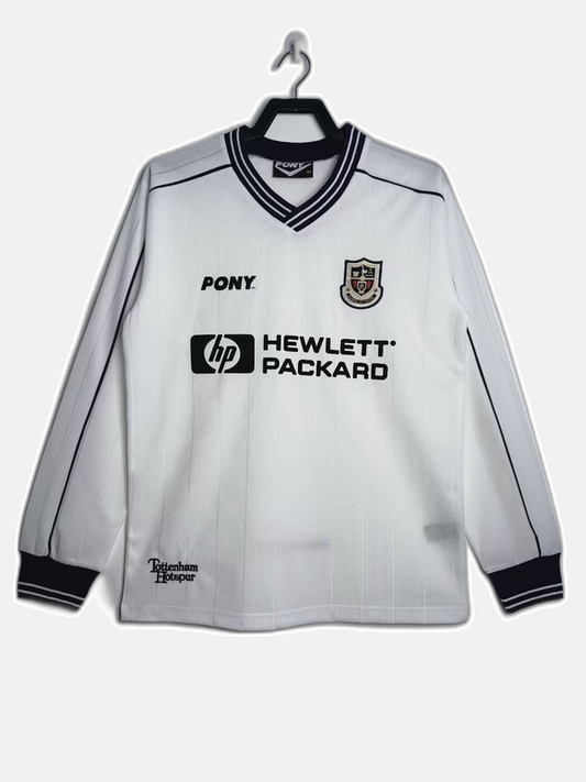 Tottenham 1997/99 Home Jersey - Long Sleeve Retro Version