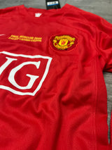 RONALDO #7 Manchester United 2007/08 Home Retro Jersey - Long Sleeve