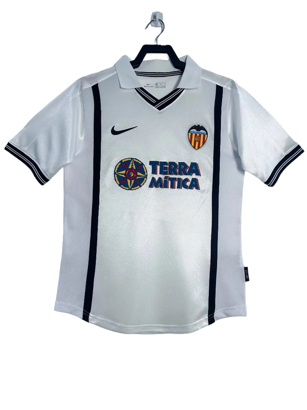 Valencia 2000/01 Home Jersey - Retro Version