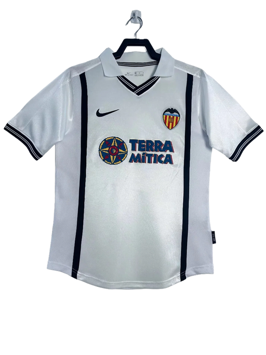 Valencia 2000/01 Home Jersey - Retro Version