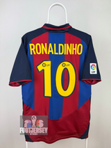 Ronaldinho Jersey - FC Barcelona 2003/04 Home ground