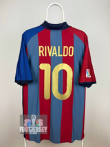 FC Barcelona 2001/02 Home Jersey - Rivaldo