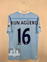 Manchester City 2011/12 Home Jersey - Sergio Aguero