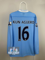 Manchester City 2011/12 Home Jersey - Sergio Aguero