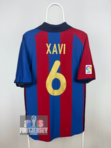 Xavi Hernandez- FC Barcelona 2001/02 Home Jersey