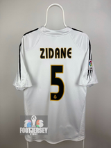 Real Madrid 2004/05 Home Jersey - Zinedine Zidane