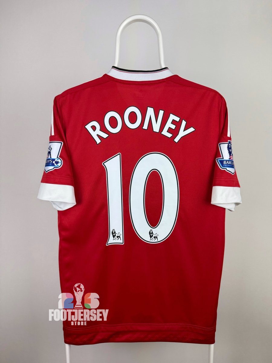 Wayne Rooney - Manchester United 2015/16 Home Jersey 󠁧󠁢󠁥󠁮󠁧󠁿