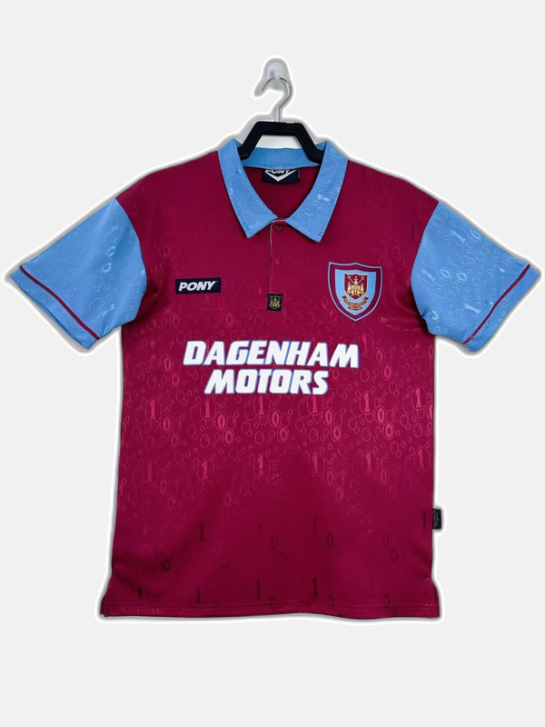 West Ham 1995/97 Home Jersey - Retro Version