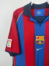 Xavi Hernandez- FC Barcelona 2001/02 Home Jersey
