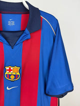 Xavi Hernandez- FC Barcelona 2001/02 Home Jersey