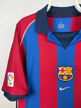 Xavi Hernandez- FC Barcelona 2001/02 Home Jersey