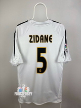 Real Madrid 2004/05 Home Jersey - Zinedine Zidane
