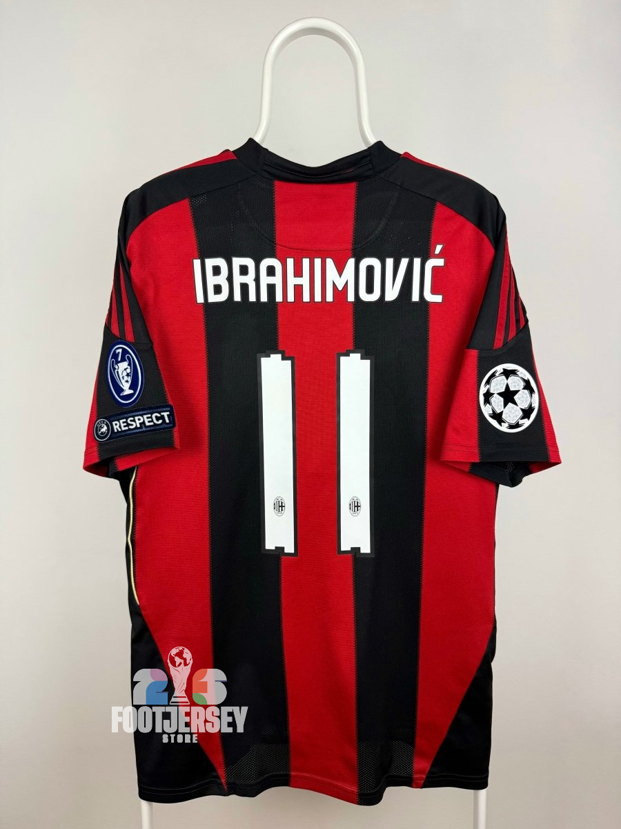 AC Milan 2010/11 Home Jersey - Zlatan Ibrahimovic